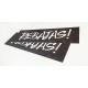 Cartel Rebajas Ladrillo Negro