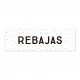 Cartel Rebajas Confetti