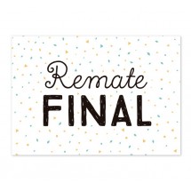 Cartel Remate Final Confetti