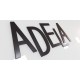 Letras corpóreas de aluminio lacadas para Hard Rock café