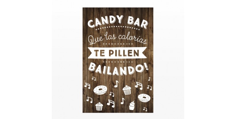 Cartel Boda Candy Ba