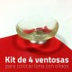 Ventosas para ollas de lona
