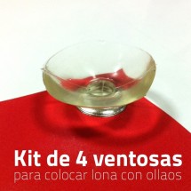 Ventosas para ollaos de lona