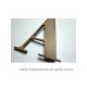 Letras corpóreas de latón