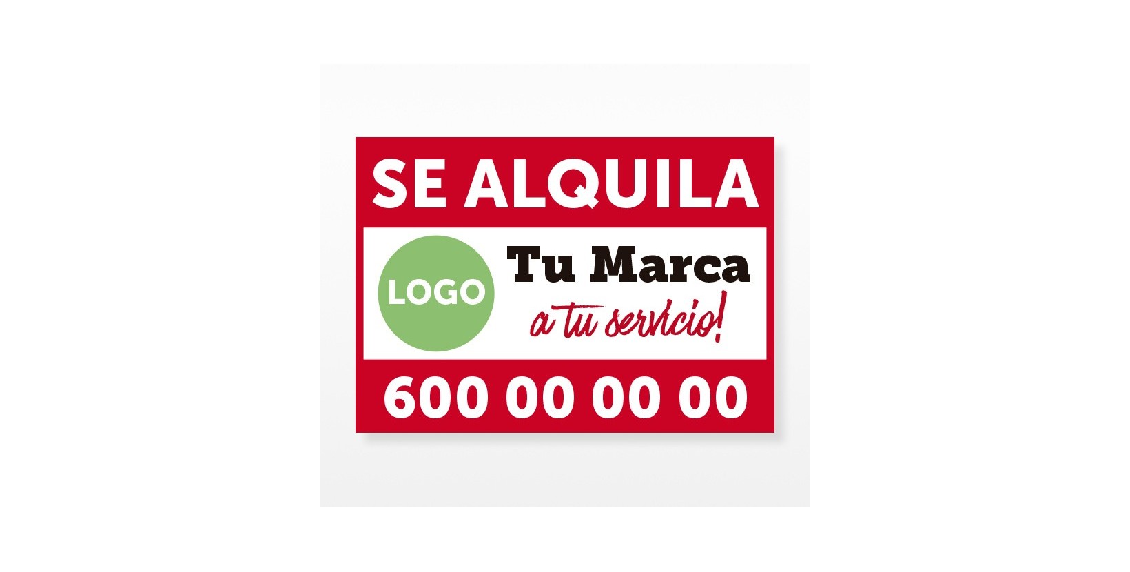 Carteles De Se Vende Cartel Se Alquila para inmobiliaria al mejor precio!