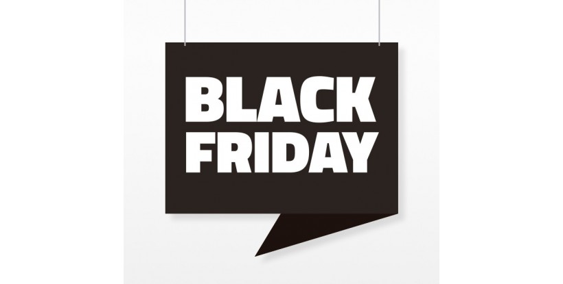 Cartel Colgante Black Friday