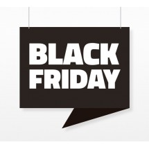 Cartel Colgante Black Friday