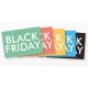 Cartel Black Friday Geométrico Colores