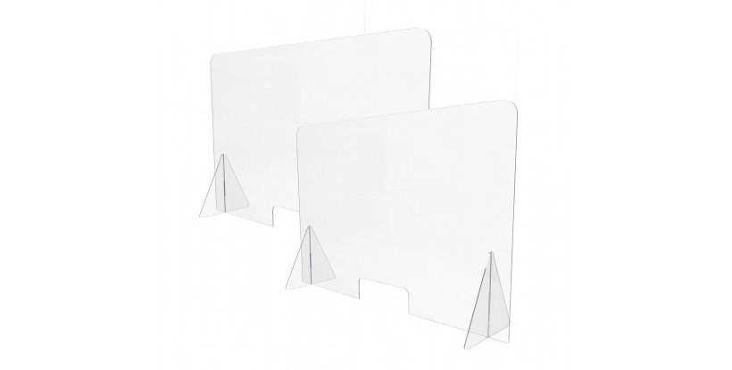 Pack (2) Mamparas 115x75 - Soportes Altos