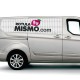 Vinilo microperforado para coches y furgonetas