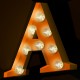 Letras con Luces Led