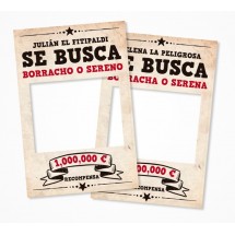 2 Carteles Se Busca Boda