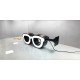 Banderola con formas de gafas