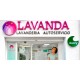 Letras corpóreas para fachada de aluminio lavanda