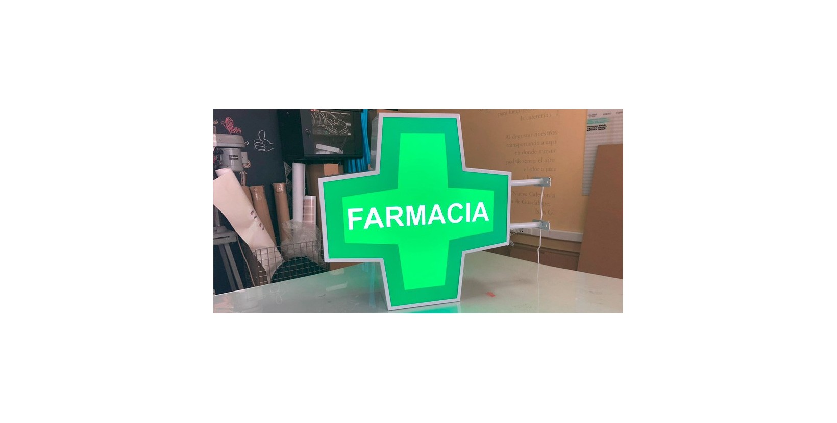 Cruz de farmacia - Rotula Tu Mismo