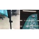Detalle bandera publicitaria para Kento.shop