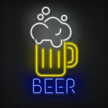 Neón beer / cerveza