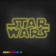 Neón inspiración logo Star Wars
