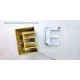 Letras corporeas huecas aluminio
