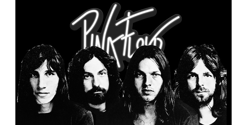Neón Pink Floyd logo