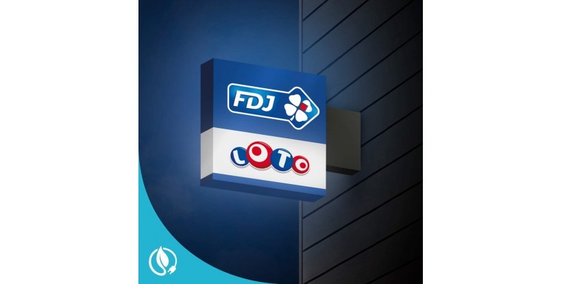 Estructura Enseigne Loto 70 x 70