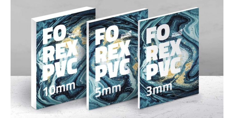 (S) DIFERENCIA POR COMPRA Impresión en PVC - Forex impreso
