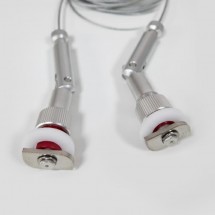 Cables escaparate inmobiliaria LED