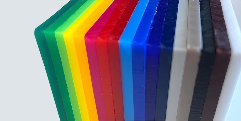 Metacrilato de colores opacos