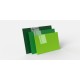 Placa de metacrilato verde