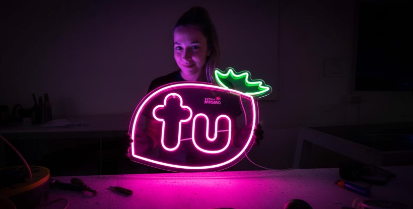 letras neon personalizado