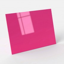 Placa de metacrilato fucsia