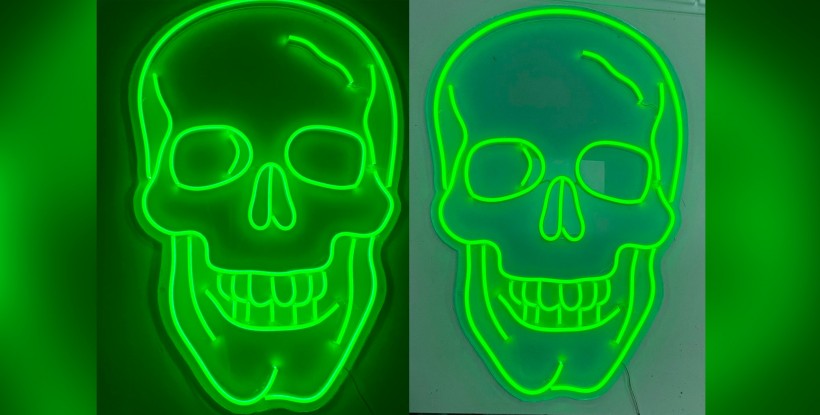 Neón Calavera