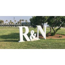 Letras Gigantes Boda