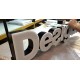Letras corporeas huecas aluminio