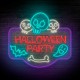 Neón Halloween Party