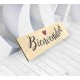 Carteles Madera Boda