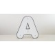 Letras espejo infinito personalizadas