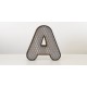 Letra corpórea Led con frontal perforado