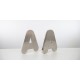Letras de aluminio y metacrilato iluminado