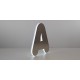 Letras de aluminio y metacrilato iluminado