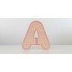 Letras corporeas de madera retroiluminadas
