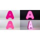 Letras corporeas huecas aluminio
