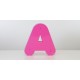 Letras corporeas huecas aluminio