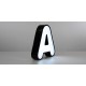 Letras corpóreas Black & White