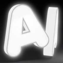 Letras corpóreas metacrilato con luz
