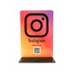 Placa Instagram | Expositor para tiendas