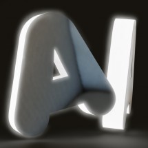Letras espejo + metacrilato iluminado
