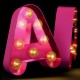 Letras con Luces Led