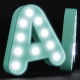 Letras con Luces Led