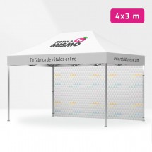 Carpa personalizada 4,5 x 3 metros